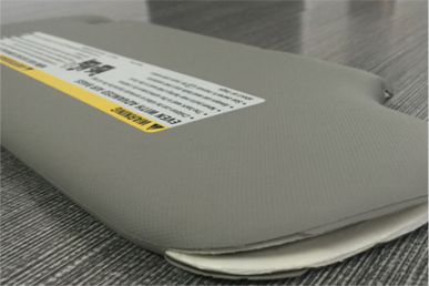 遮陽(yáng)板內(nèi)襯泡棉